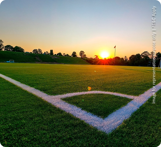 Cricket Pitch & Football Court